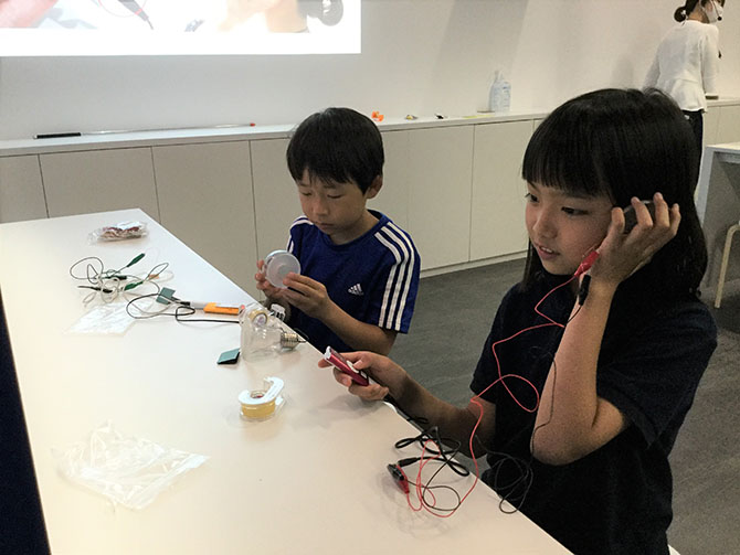 Science Lab 「イヤホンは自分で作れる！」 レポート